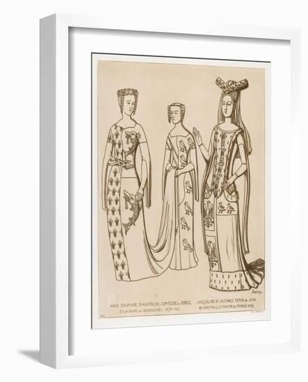 Anne Dauphine-Raphael Jacquemin-Framed Giclee Print