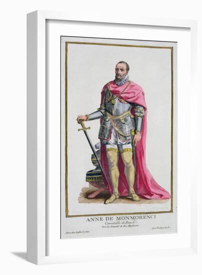 Anne De Montmorency (1493-1567) Constable of France from 'Receuil Des Estampes-Pierre Duflos-Framed Giclee Print
