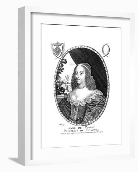 Anne de Rohan-Balthasar Moncornet-Framed Giclee Print