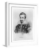 Anne, Duke of Joyeuse-Villain-Framed Giclee Print