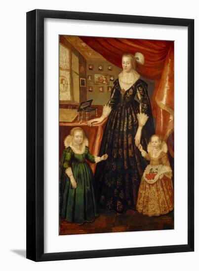 Anne Erskine-George Jamesone-Framed Giclee Print