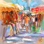 Market Scene II-Anne Farrall Doyle-Art Print