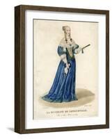 Anne Genevieve of Bourbon-Conde, Duchess of Longueville-Gatine-Framed Giclee Print