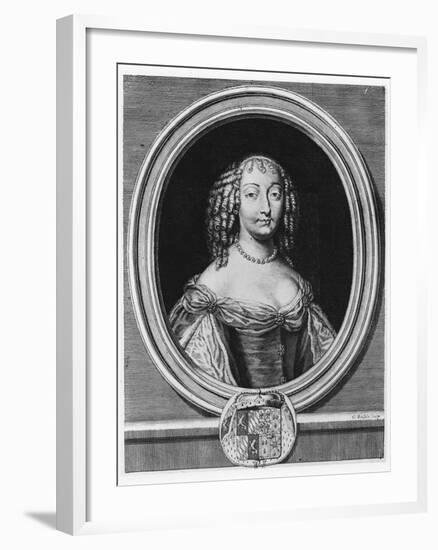 Anne Gonzaga, Peincess Palatine-Gilles Rousselet-Framed Giclee Print