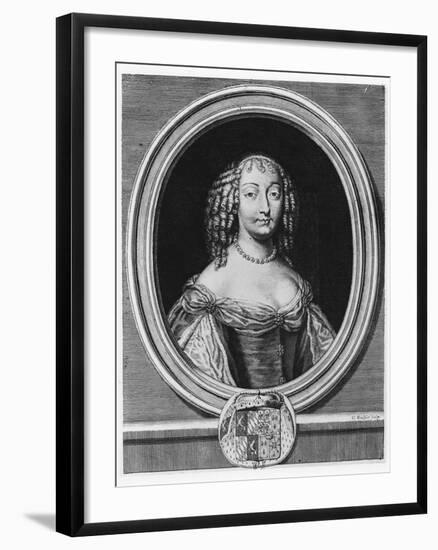 Anne Gonzaga, Peincess Palatine-Gilles Rousselet-Framed Giclee Print