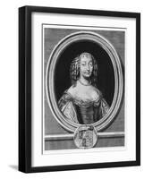 Anne Gonzaga, Peincess Palatine-Gilles Rousselet-Framed Giclee Print