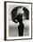 Anne Gunning in a Velveteen Evening Coat, 1952-John French-Framed Giclee Print