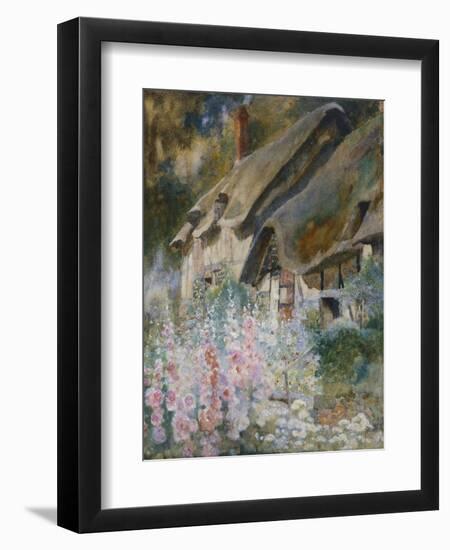 Anne Hathaway's Cottage, 19th Century-David Woodlock-Framed Giclee Print