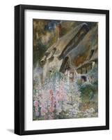 Anne Hathaway's Cottage, 19th Century-David Woodlock-Framed Giclee Print