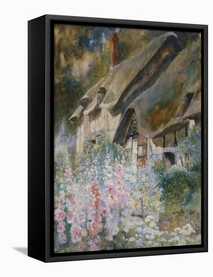 Anne Hathaway's Cottage, 19th Century-David Woodlock-Framed Stretched Canvas