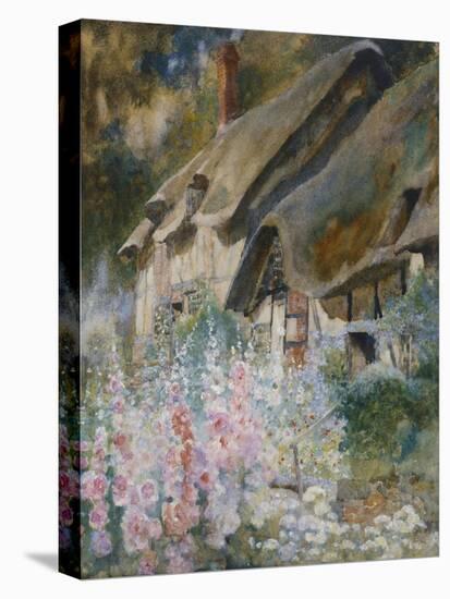 Anne Hathaway's Cottage, 19th Century-David Woodlock-Stretched Canvas