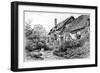 Anne Hathaway's Cottage at Shottery, Stratford-Upon-Avon, Warwickshire, 1885-Edward Hull-Framed Premium Giclee Print