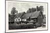 Anne Hathaway's Cottage at Shottery-null-Mounted Giclee Print