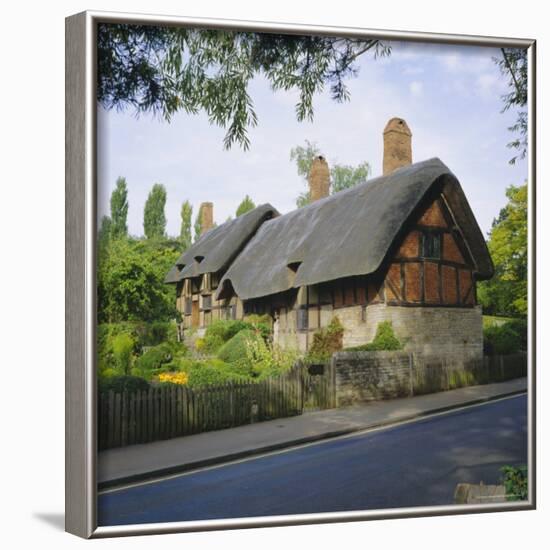 Anne Hathaway's Cottage, Shottery, Stratford-Upon-Avon, Warwickshire, England, UK, Europe-Roy Rainford-Framed Photographic Print