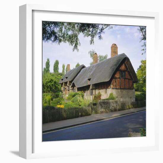 Anne Hathaway's Cottage, Shottery, Stratford-Upon-Avon, Warwickshire, England, UK, Europe-Roy Rainford-Framed Photographic Print