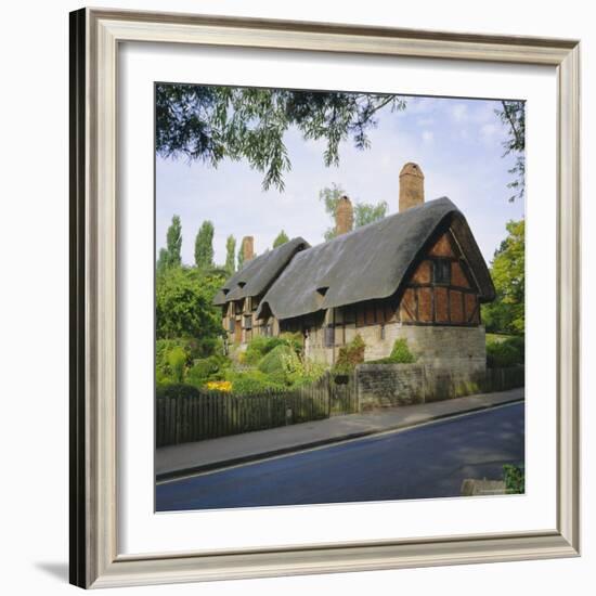 Anne Hathaway's Cottage, Shottery, Stratford-Upon-Avon, Warwickshire, England, UK, Europe-Roy Rainford-Framed Photographic Print