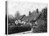 Anne Hathaway's Cottage, Stratford-On-Avon, England, Late 19th Century-John L Stoddard-Stretched Canvas