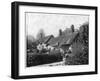 Anne Hathaway's Cottage, Stratford-On-Avon, England, Late 19th Century-John L Stoddard-Framed Giclee Print