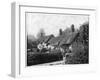 Anne Hathaway's Cottage, Stratford-On-Avon, England, Late 19th Century-John L Stoddard-Framed Giclee Print