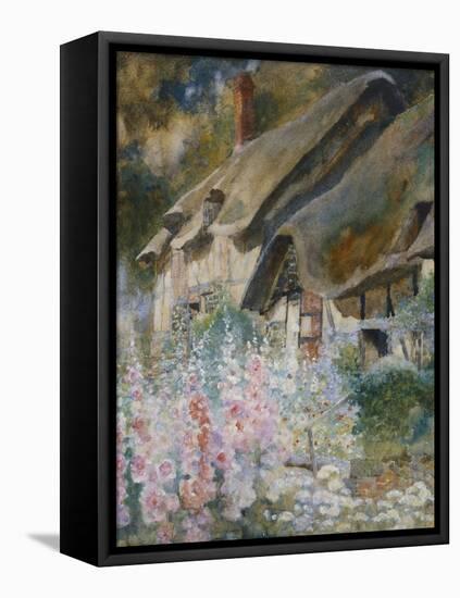 Anne Hathaway's Cottage-David Woodlock-Framed Stretched Canvas