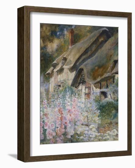 Anne Hathaway's Cottage-David Woodlock-Framed Giclee Print