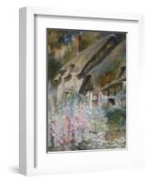 Anne Hathaway's Cottage-David Woodlock-Framed Giclee Print