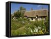 Anne Hathaway's Thatched Cottage, Shottery Near Stratford-Upon-Avon, Warwickshire, England, UK-Neale Clarke-Framed Stretched Canvas