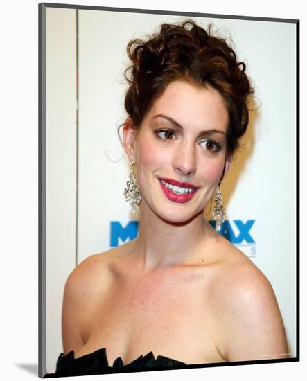 Anne Hathaway-null-Mounted Photo