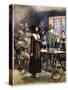 Anne Hutchinson (1591-1643)-Edwin Austin Abbey-Stretched Canvas