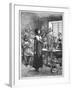 Anne Hutchinson on Trial for Offending the Puritan Clergy in Massachusetts (Litho)-American-Framed Giclee Print