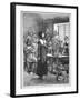 Anne Hutchinson on Trial for Offending the Puritan Clergy in Massachusetts (Litho)-American-Framed Giclee Print