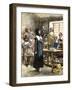 Anne Hutchinson Sentenced to Be Banished from Massachusetts Bay Colony, 1637-null-Framed Giclee Print