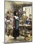 Anne Hutchinson Sentenced to Be Banished from Massachusetts Bay Colony, 1637-null-Mounted Giclee Print