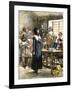 Anne Hutchinson Sentenced to Be Banished from Massachusetts Bay Colony, 1637-null-Framed Giclee Print