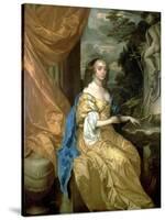 Anne Hyde, Duchess of York-Sir Peter Lely-Stretched Canvas