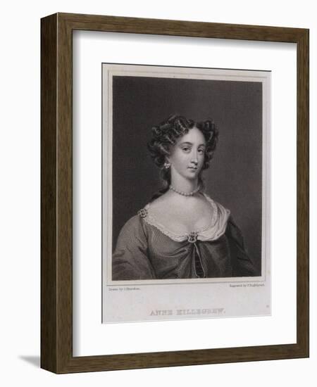 Anne Killegrew, English Poet-Sir Peter Lely-Framed Giclee Print