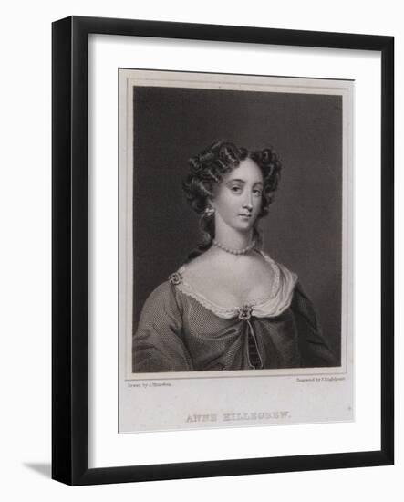 Anne Killegrew, English Poet-Sir Peter Lely-Framed Giclee Print