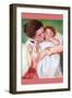 Anne Klein, From The Mother Embraces-Mary Cassatt-Framed Art Print