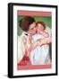 Anne Klein, From The Mother Embraces-Mary Cassatt-Framed Art Print