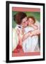 Anne Klein, From The Mother Embraces-Mary Cassatt-Framed Art Print