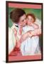 Anne Klein, From The Mother Embraces-Mary Cassatt-Framed Art Print