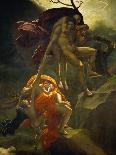 Shades of French Warriors Led into Odin's Palace by Victory, 1802-Anne-Louis Girodet de Roussy-Trioson-Giclee Print