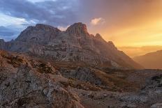 Italy, Veneto, Dolomites, Winter in Sappada-Anne Maenurm-Photographic Print