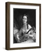 Anne Maria Hughes-Sir George Hayter-Framed Art Print