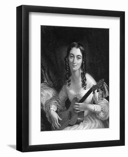 Anne Maria Hughes-Sir George Hayter-Framed Art Print