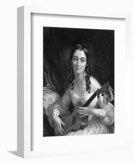 Anne Maria Hughes-Sir George Hayter-Framed Art Print