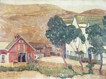 California Landscape, C.1916-Anne Millay Bremer-Stretched Canvas