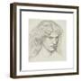 Anne Miller - Gaze-Dante Gabriel Rossetti-Framed Premium Giclee Print