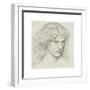 Anne Miller - Gaze-Dante Gabriel Rossetti-Framed Premium Giclee Print