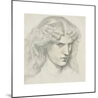 Anne Miller - Gaze-Dante Gabriel Rossetti-Mounted Premium Giclee Print